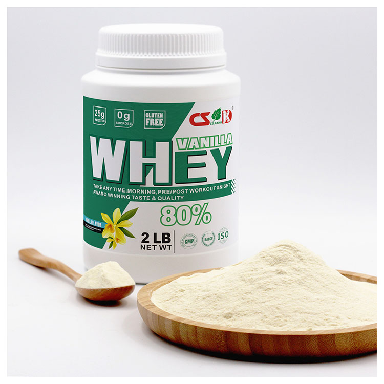 Factory Supply High Quality Whey Protein Concentrate Powder Bodybuilding Sport Nutrition Supplement