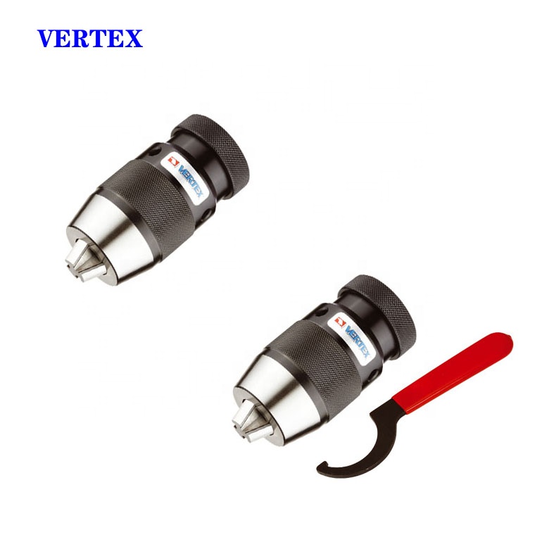 Сверлильный патрон Vertex Keyless 11026 0-13 мм J33 прецизионный БЕСКЛЮЧЕВОЙ патрон для сверла