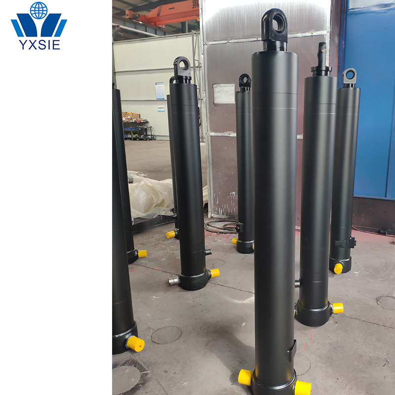 Black Customized Color Hook Lift Hydraulic Cylinder 8T Hydraulic Cylinder Truck Mini Hydraulic Cylinder