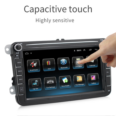 Dashboard Stereo Car Video Dvd Player Gps For Volkswagen Golf 5 6 Navigation Radio 8inch 2din 2 din