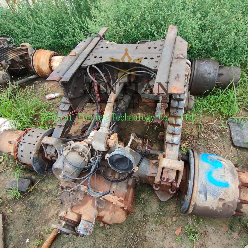 Hot sale heavy truck Used boggie/real axle for north benz