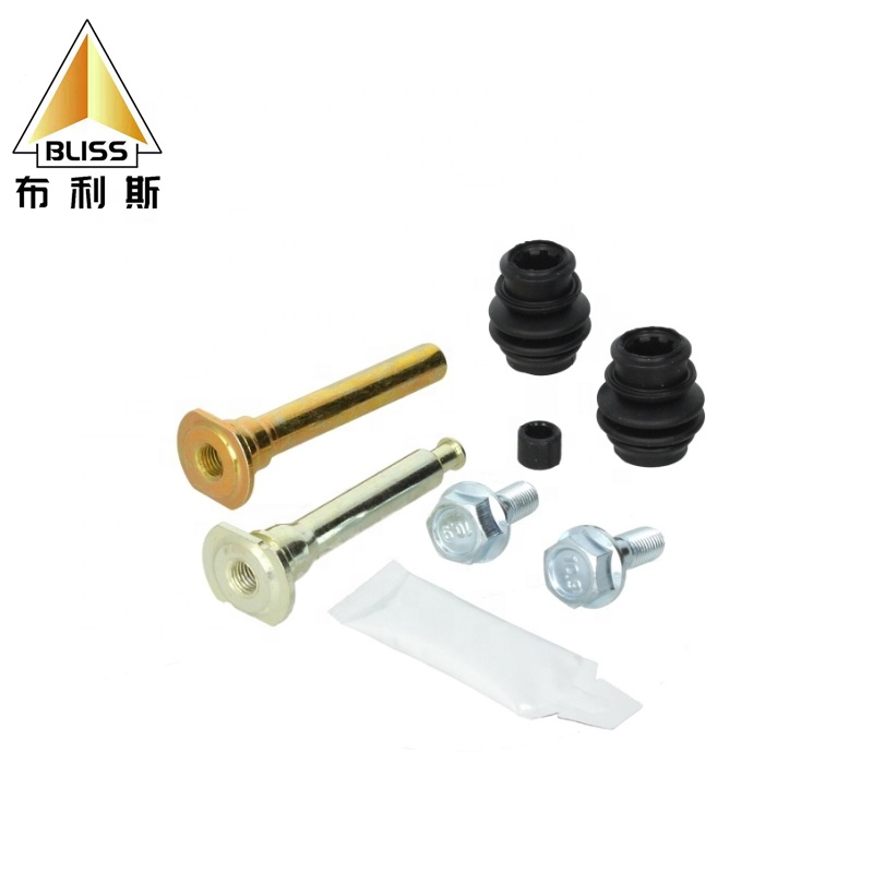 BLISS 40Cr 20Cr 45 Steel Car Disc Brake Caliper Repair Kit D7142C 113-1393X Rubber Brake Caliper Guide Pin
