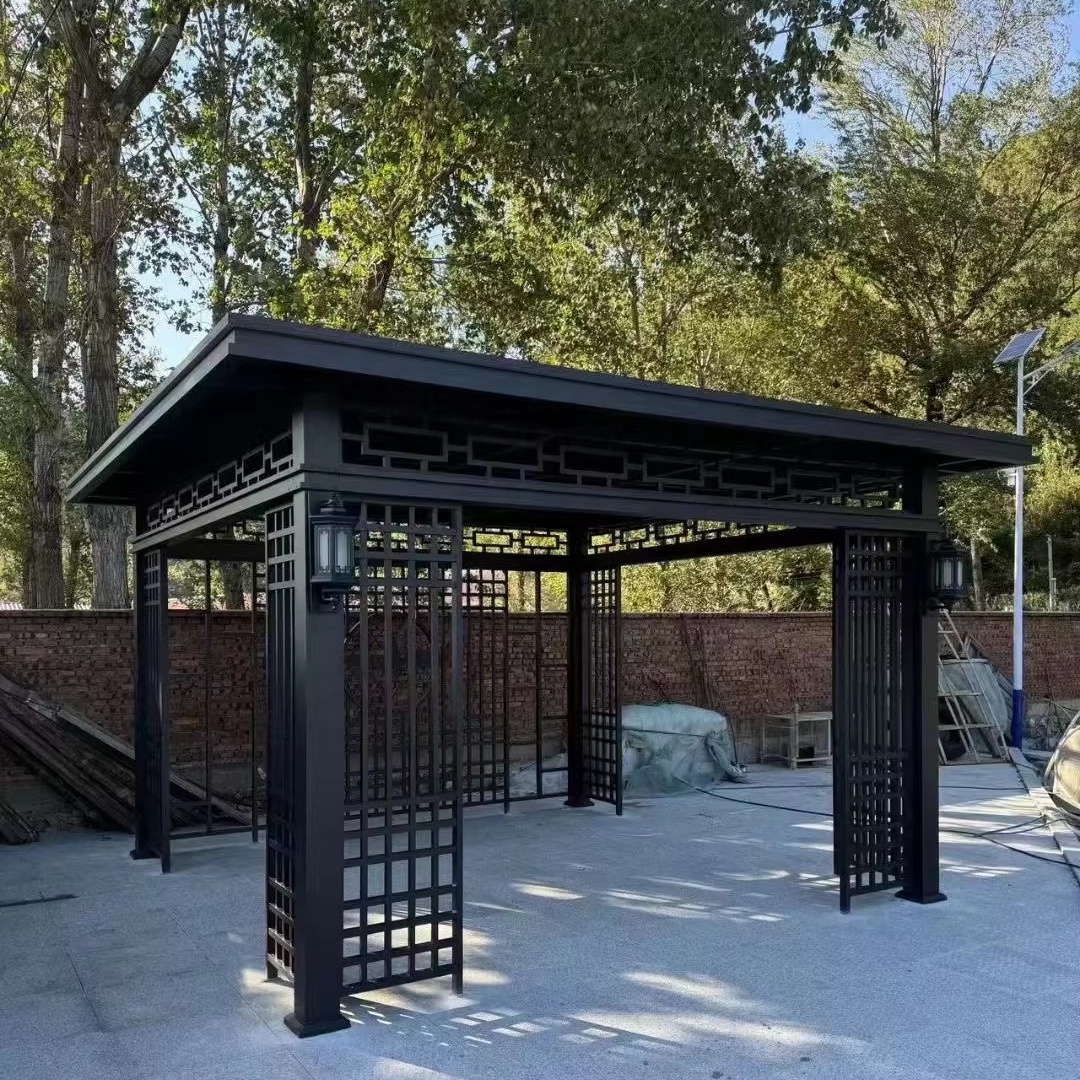 Great Wall Plate Double Insulation Aluminum Alloy Roof Tile Concave-Convex Canopy Sunlight Room Gazebo Aluminum Composite Panels