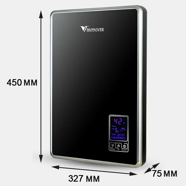 Hannover me1 модель 6.2kW/7kW/8kW/8.8 кВт/10 кВт/12 кВт/15kW 3 фазы 400 В мгновенный Электрический водонагреватель
