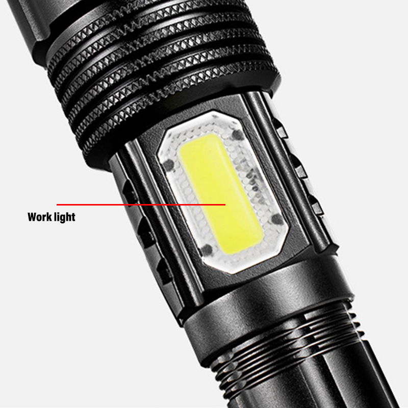 for camping car repair case enclosure military zoomable baton torc pen led work light cob facom c8 biggest flashlight