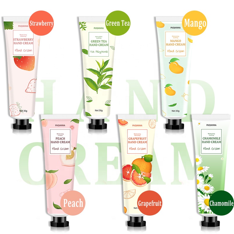 PUQIANNA Direct Manufacturer Hand cream Lotion Natural Nourishing Moisturizing Anti Aging Skin Care beauty  Hand Cream English