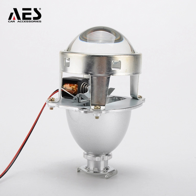 AES 3 дюймов H1super Металл Биксеноновые линзы прожекторного типа прозрачное стекло hid линзы с высоким температурам материал