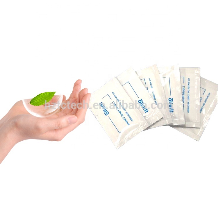 Hand sanitizer sachet 5ml 10ml/ travel hand washing gel