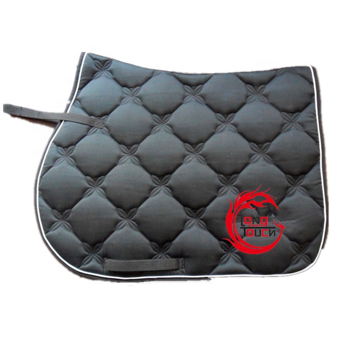 Custom Logo Printing Embroidery Lining Stitch Pattern Saddle Pad Western Saddle Pads Dressage Saddle Pad for Horse