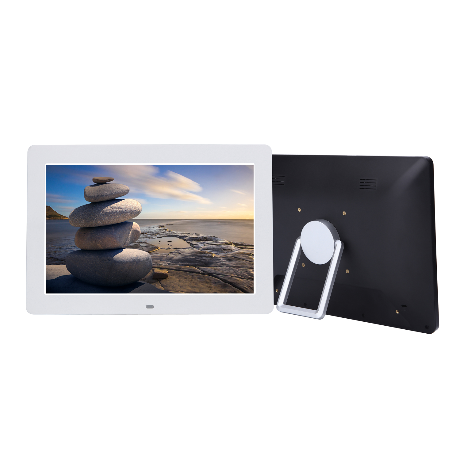 1080P HD ips 12,1 дюймов Wifi Android облачная цифровая фоторамка сенсорный экран с 16G облачным хранилищем