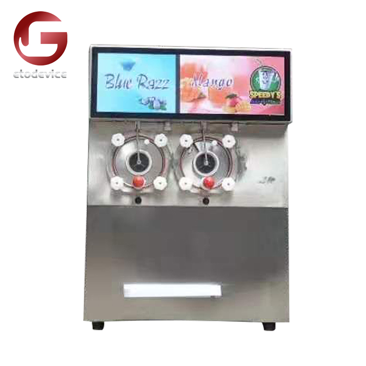 YT-FSM2 Newest Arrival 2 Heads Frozen Slush Machine Frozen Cocktail Machine for Sale