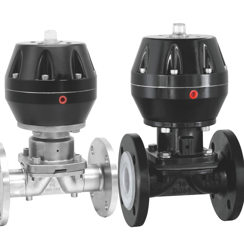 OEM Factory Rubber Electric Pneumatic Diaphragm Valve With Cheap Price
