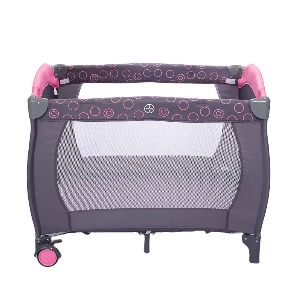 lovely mini crib babies crib and playpen portable baby cot travel bed diaper stand baby camping cot