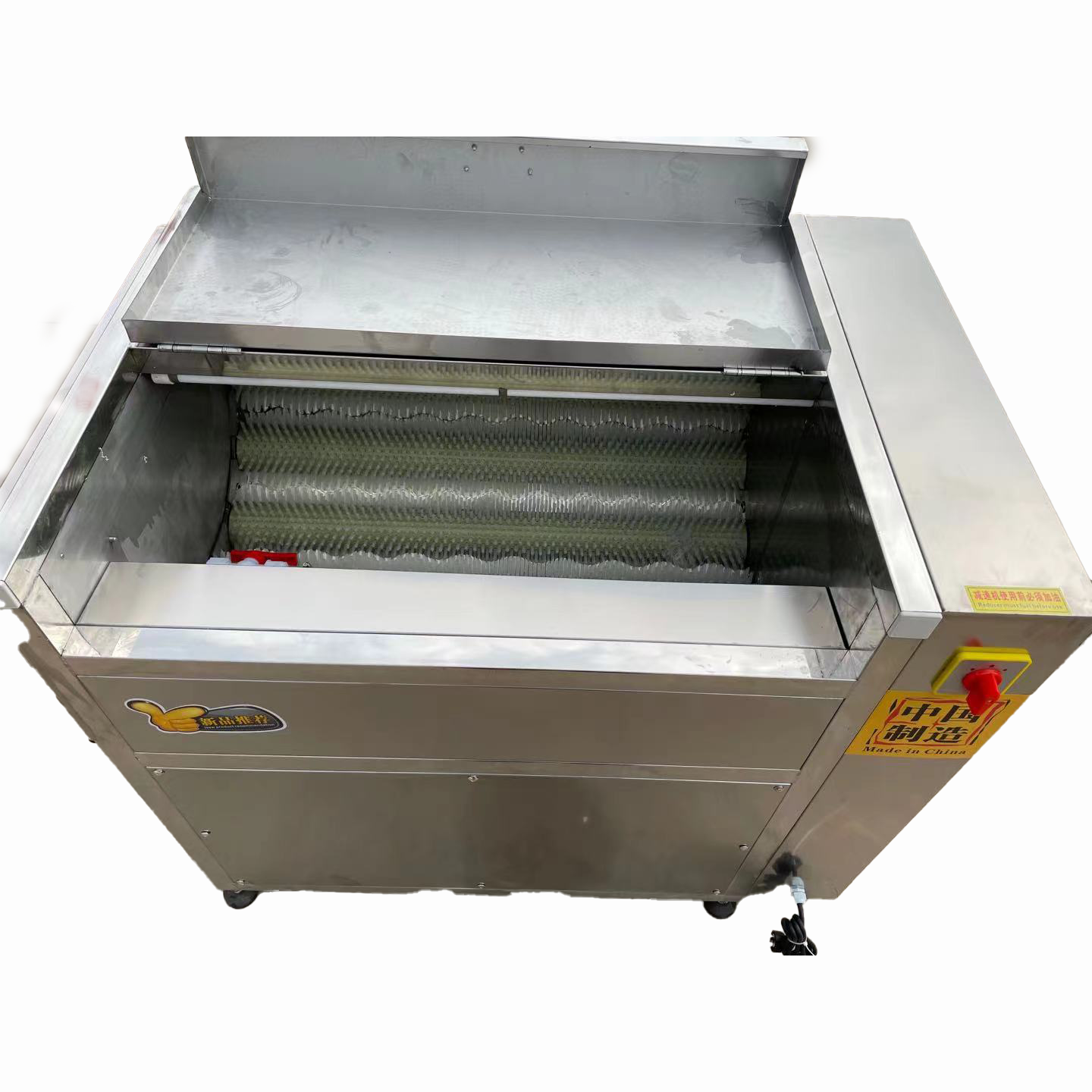 China whole stainless steel carrot vegetable peeling machine for vegetable fruits rumbler peeler machine