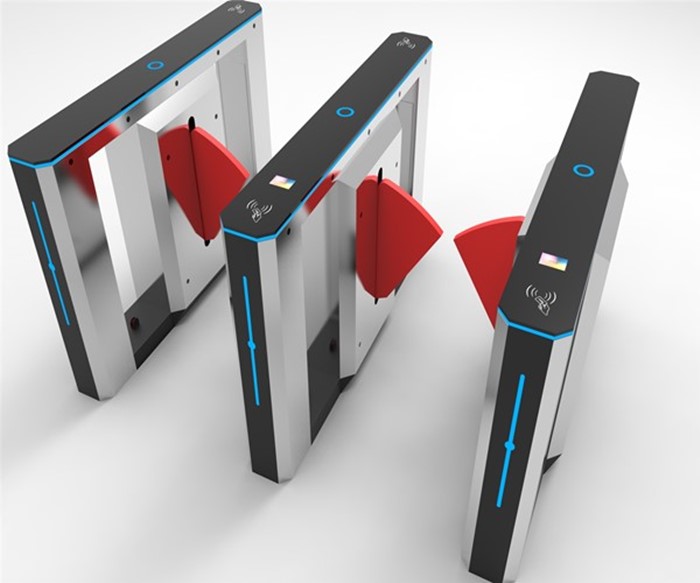 RFID и qr-код контроля доступа по отпечаткам створчатый турникет сигнализации умный дом безопасности оборудования