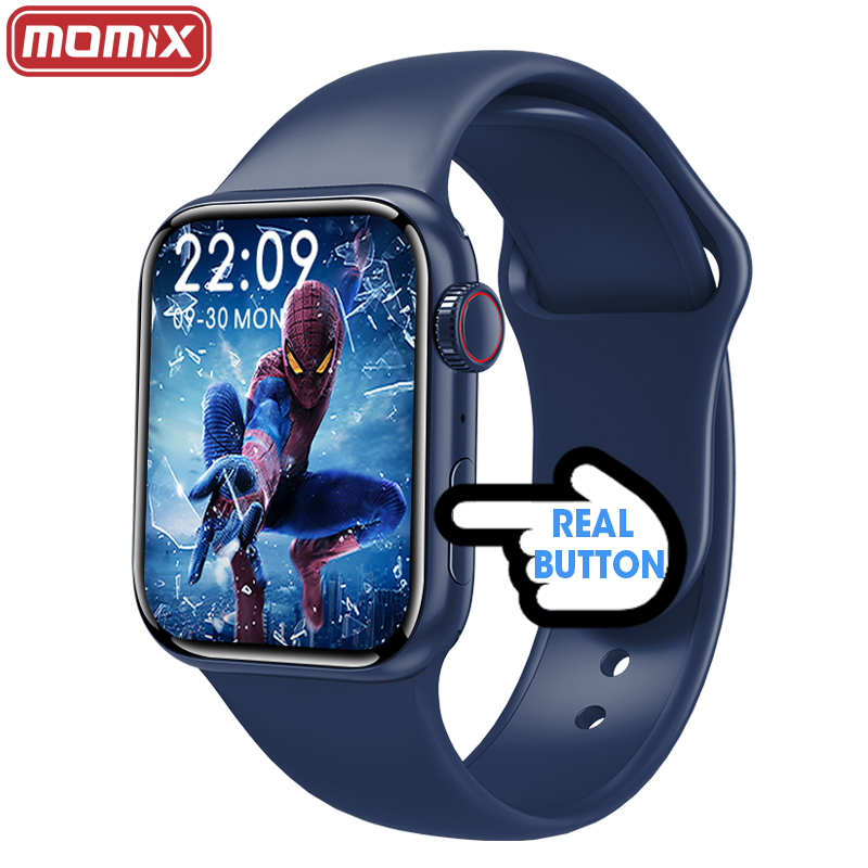 Умные часы MOMIX, 1,75 дюйма, Full Touch, 60 Гц, HD-экран с поддержкой 3D Active UI BT5.0