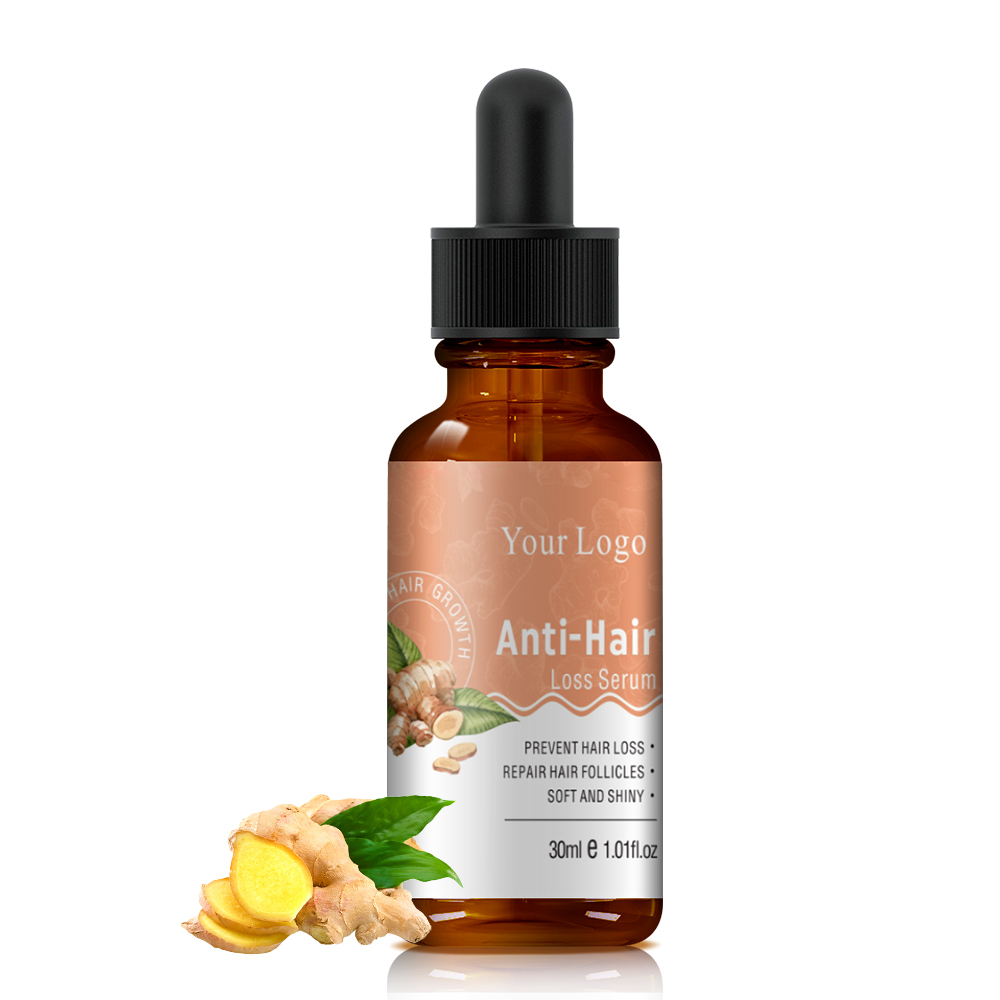 Hot Sale Strengthen Nutrienten The Root Promote Anti Hair Loss Ginger Hair Growth Serum