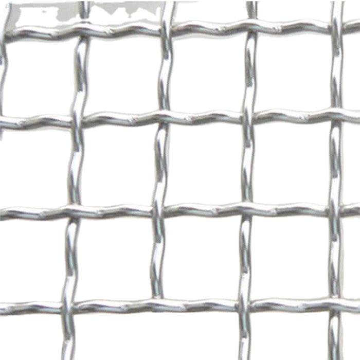 Decorative Mesh 3x3 4*4 5*5 Stainless Steel Crimped Wire Mesh Crimped Wire Mesh Woven For Screen
