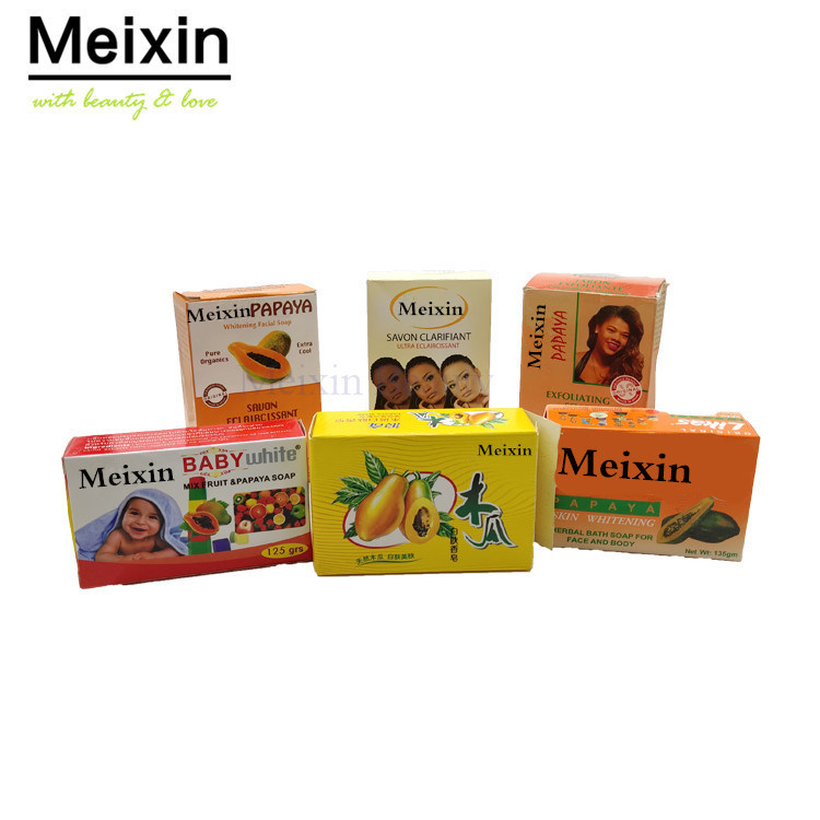 Meixin популярный Asantee травяной папайя и койик мыло для осветления кожи частная марка