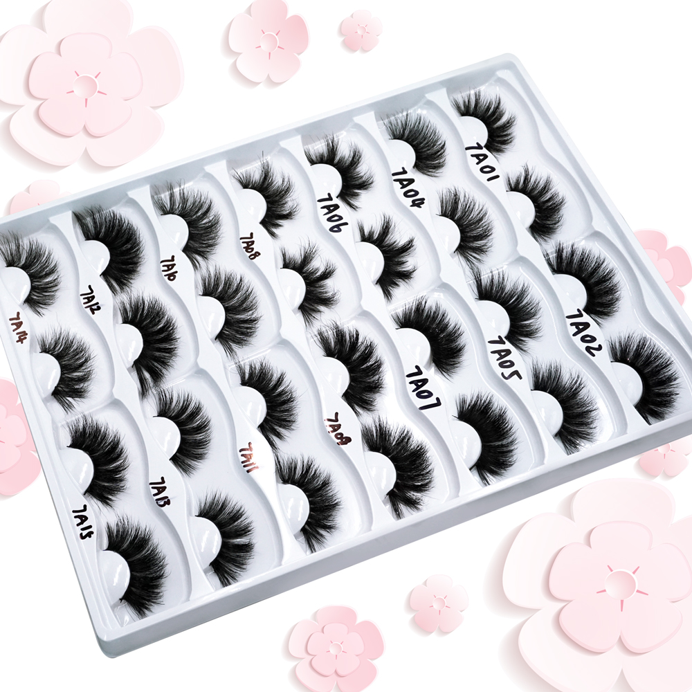 JTFIL new and hot beautiful long 3d mink lashes 25mm eyelashes