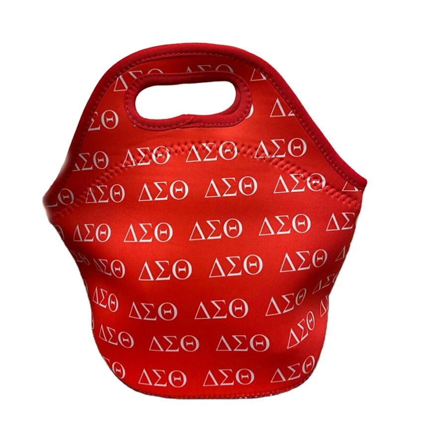 Topvesko Custom RED Delta Sorority DST сумка для ланча