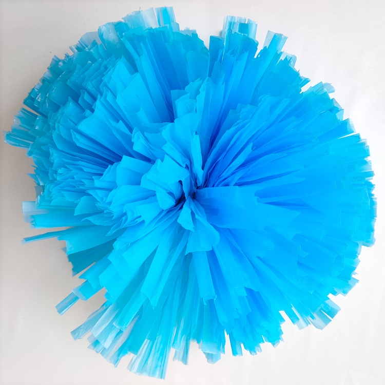 Factory Made Adult Performance Props Pompoms Metallic For Dance Team Spirit Cheer