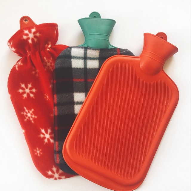 Customize Warm Hot Water Bag Bottle With Cover or Without Cover