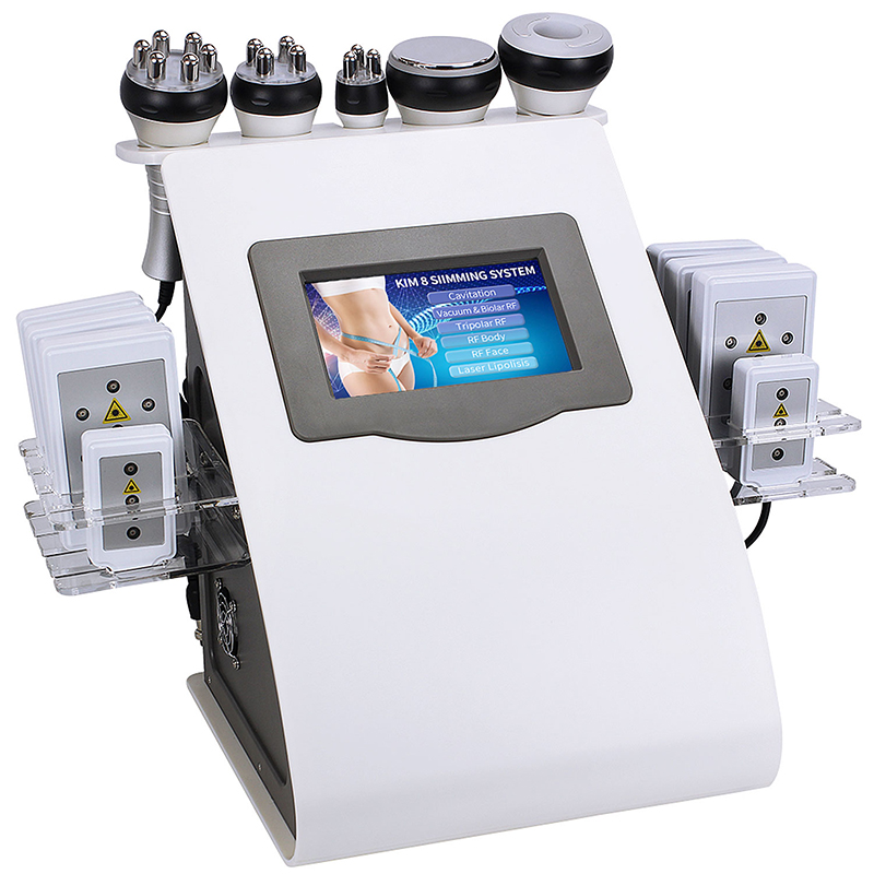6 In 1 Slimming Machine Best Rf Skin Tightening Ultrasonic Vacuum Cavitation Machine