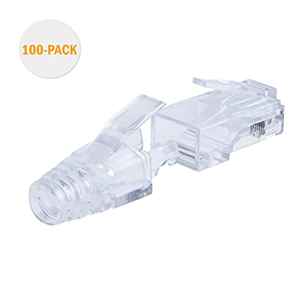 CableCreation 100-PACK Cat 6 RJ45 штекер с разъемом бленды