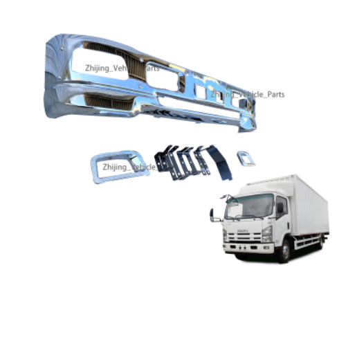 Хромированные запасные части кузова грузовика для Isuzu Forward Tfr Elf Npr 700p Узкая пластина переднего бампера 170 см