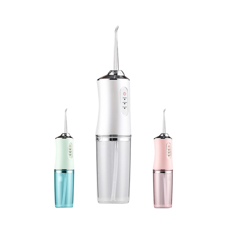 Wholesale Portable rechargeable water flosser 2021 cordless tooth rotatable usb water flosser teeth cleaning
