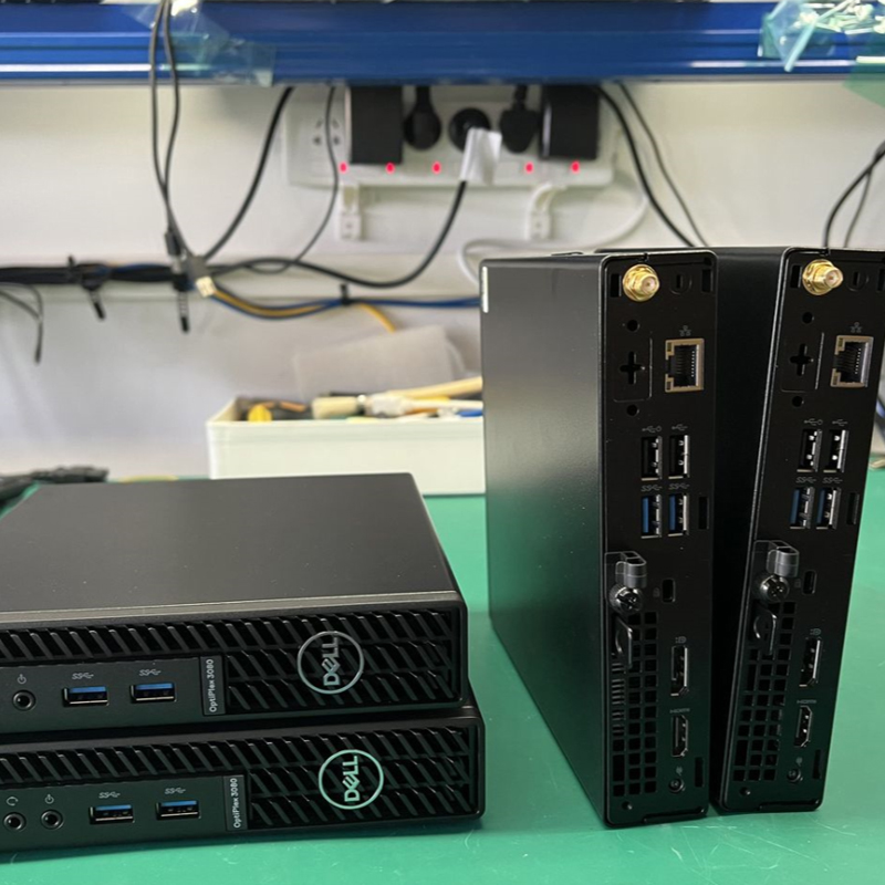 DELL 3080MFF OptiPlex для рабочего стола, микрокомпьютер Чехлы мини коммерческий блок главного компьютера G6400T/i3-10100T/i5-10500T/i3 i5