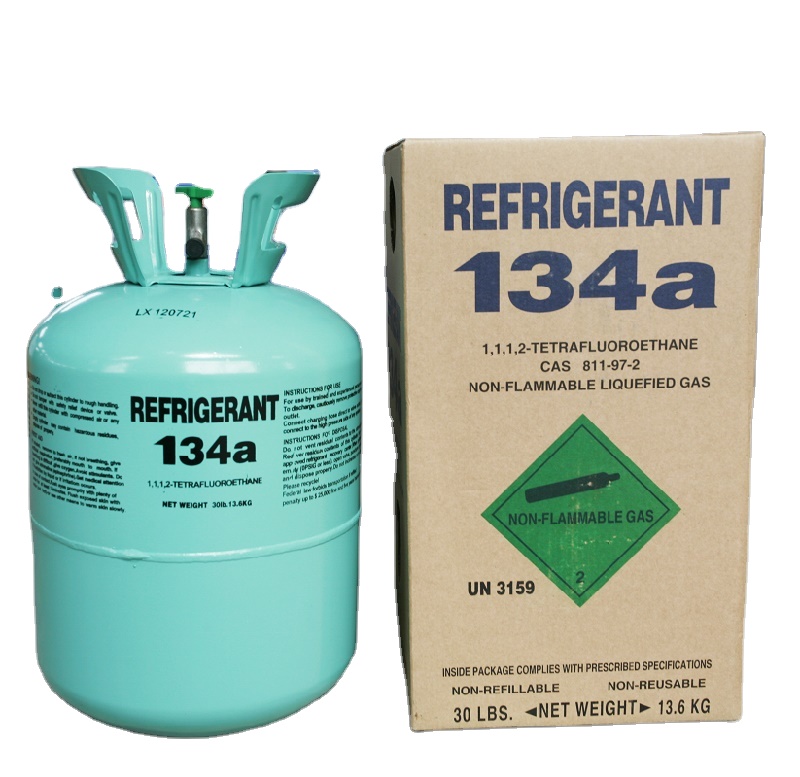 99.9% Purity 13.6 kg 134a Refrigerant Gas R134a Made In China