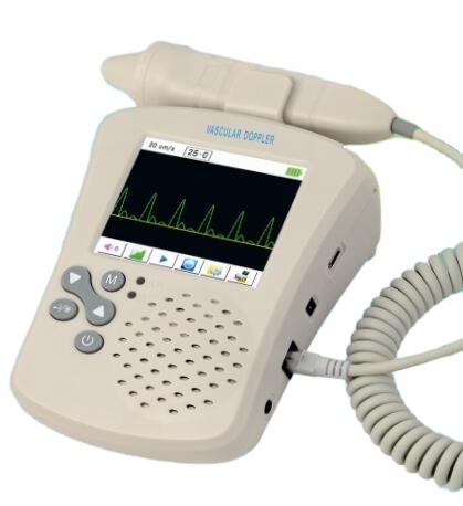 VD-20 Handheld Portable Blood Flow Detector Vascular Doppler Ultrasound Instrument