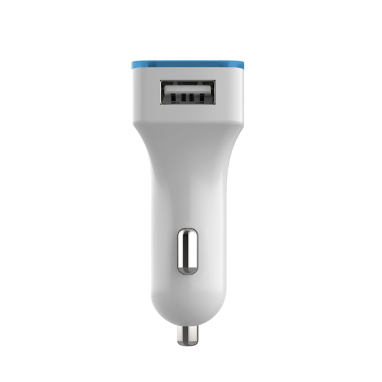 Универсальное пластиковое автомобильное зарядное устройство usb с пользовательским логотипом для мобильного телефона