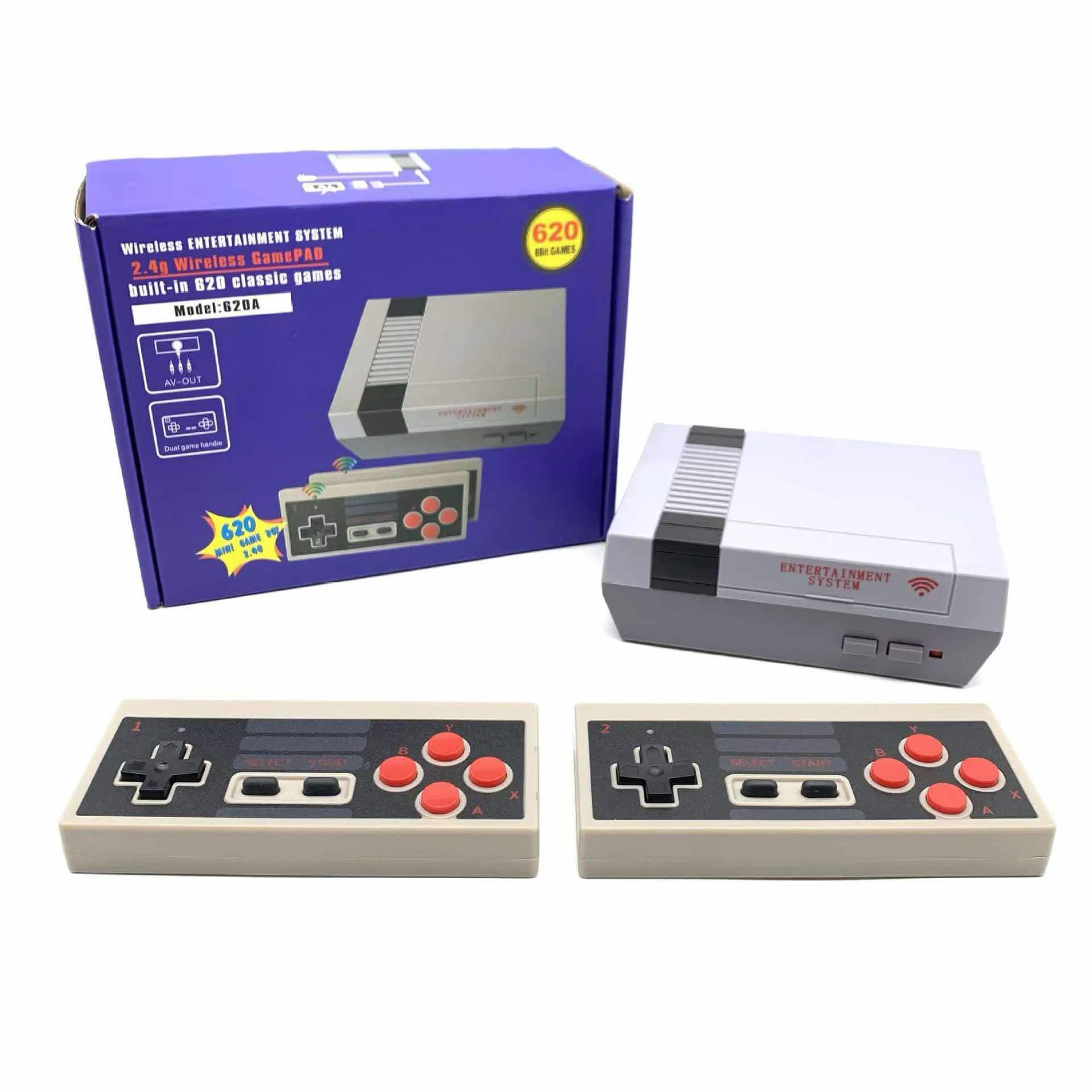 wireless AV output 8-bit mini retro gaming console NE620 Mini TV Family Game Console 8 Bit Retro Video Game Console Built