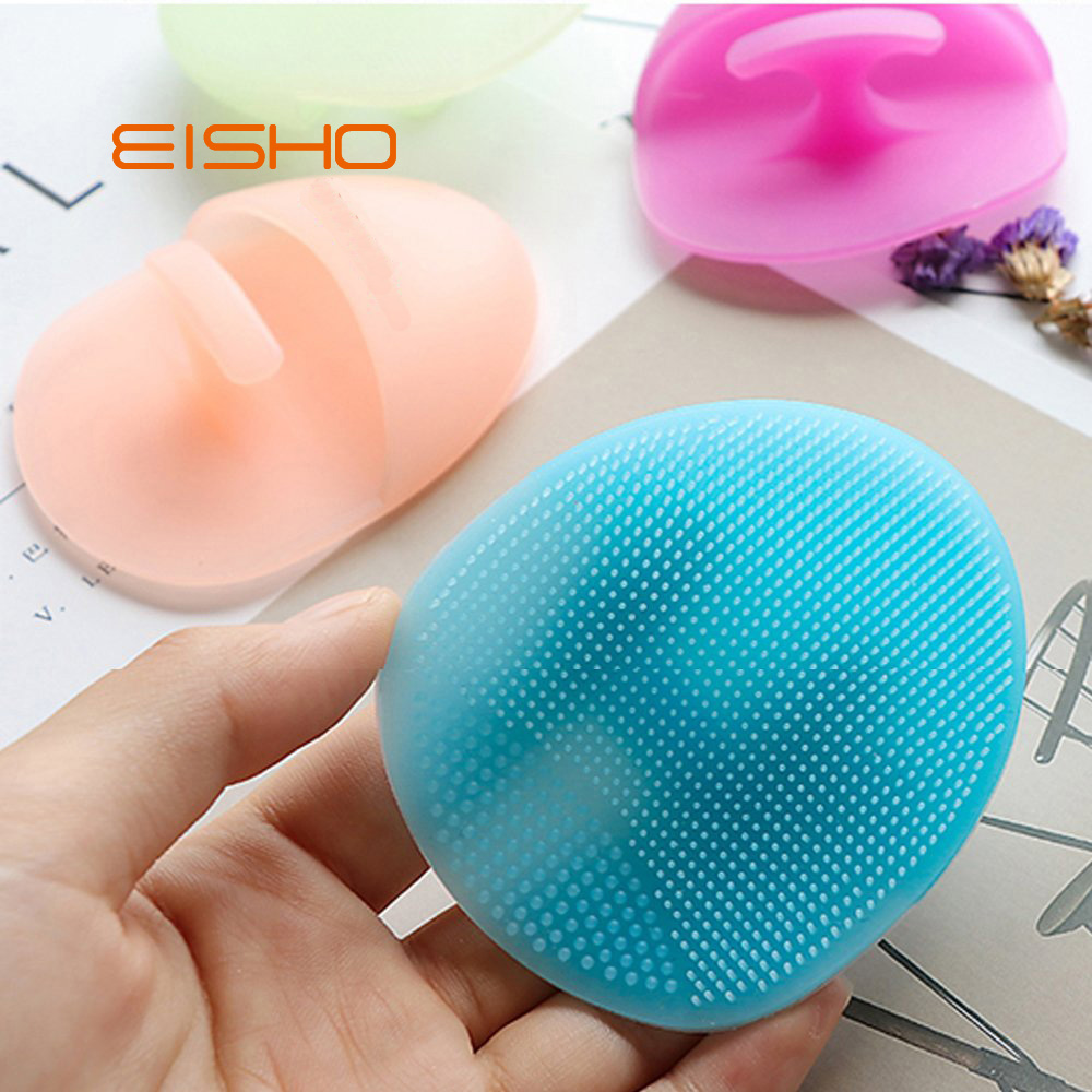 EISHO отшелушивающая звуковая силиконовая Очищающая щетка для лица