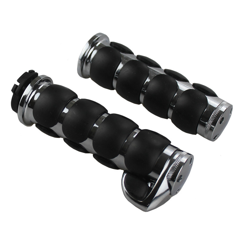 Universal 22/25mm Motorcycle Handlebar Grips Cafe Racer Handle bar Throttle Boss Hand Grips Dual Sport bike Cafe Racer