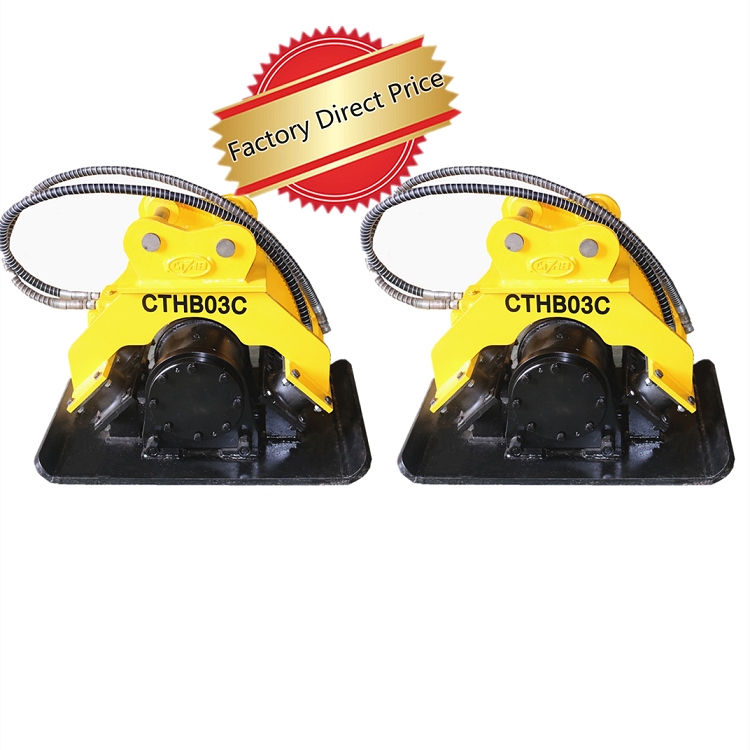 Excavator Attachment Hydraulic Impact heavy Vibrating Plate Compactor for sale