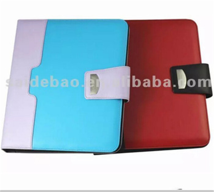 Заказчик A4 Pu/натуральная кожа планировщик/Органайзер, Экологичная папка для файлов тиснение конференции A4 держатель документа/папка
