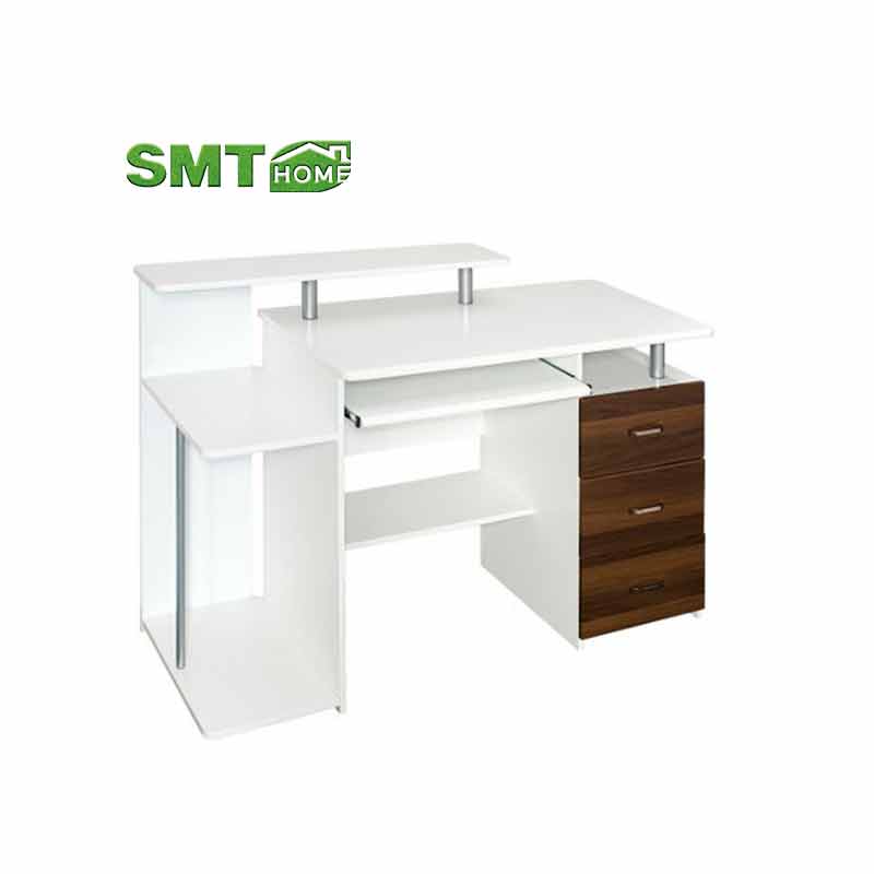 new design modern gaming pc computer home office desk corner wooden desktop table