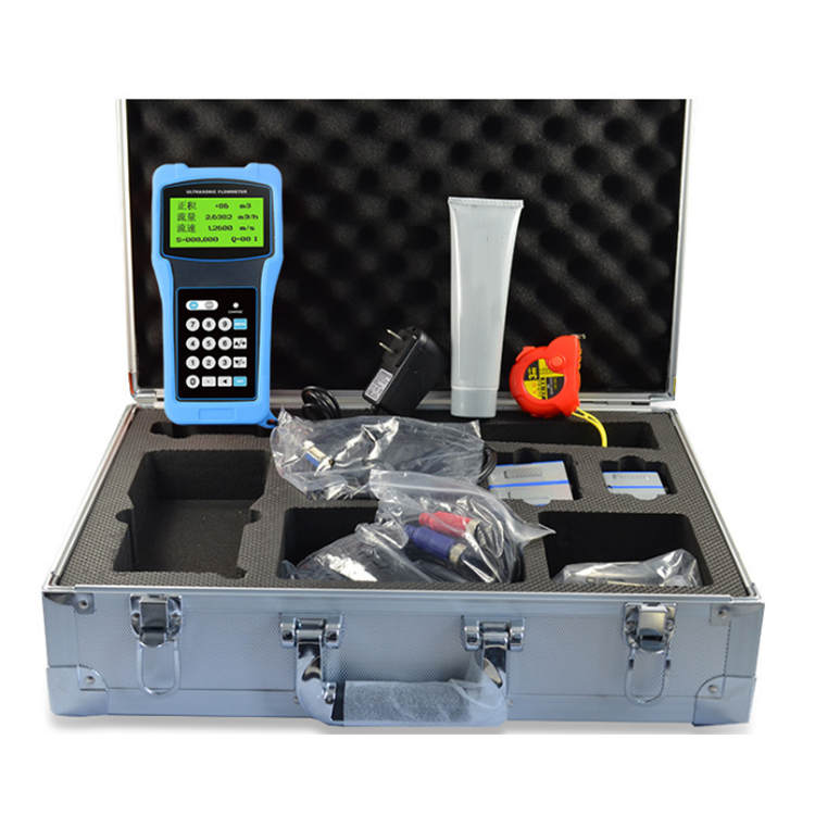 IP67 4-20mA цифровой портативный расходомер ультразвуковой расходомер