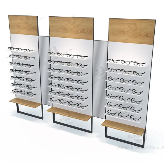 Custom Floor Standing Sunglasses Display Wholesale Factory Price Rack Eyewear Display Shelving Stand