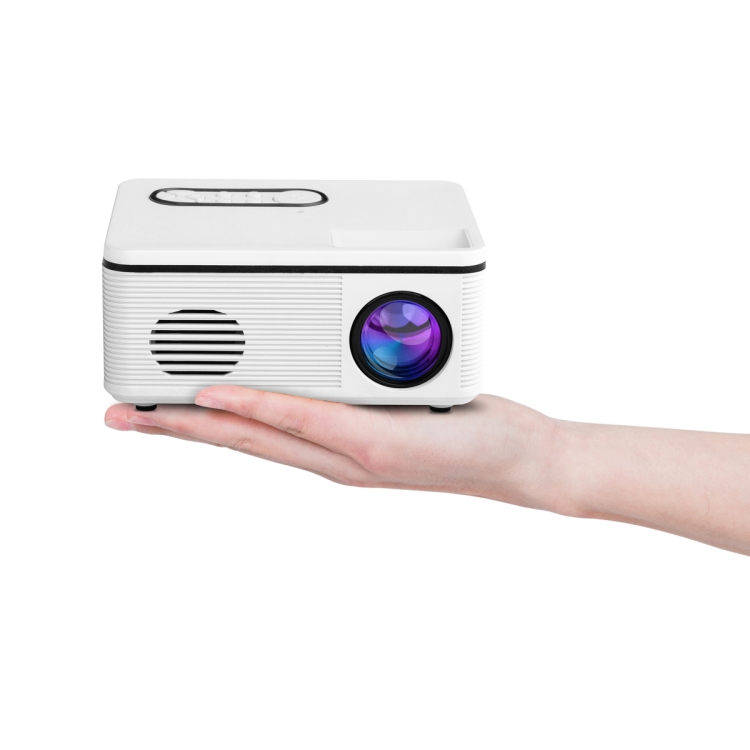 Hot sale projector mini portable mini entertainment led projector supports 1080p high definition gift machine Super mini