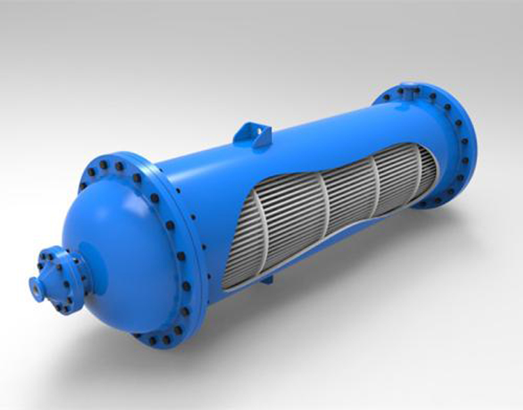 30 m2 shell and tube heat exchanger
