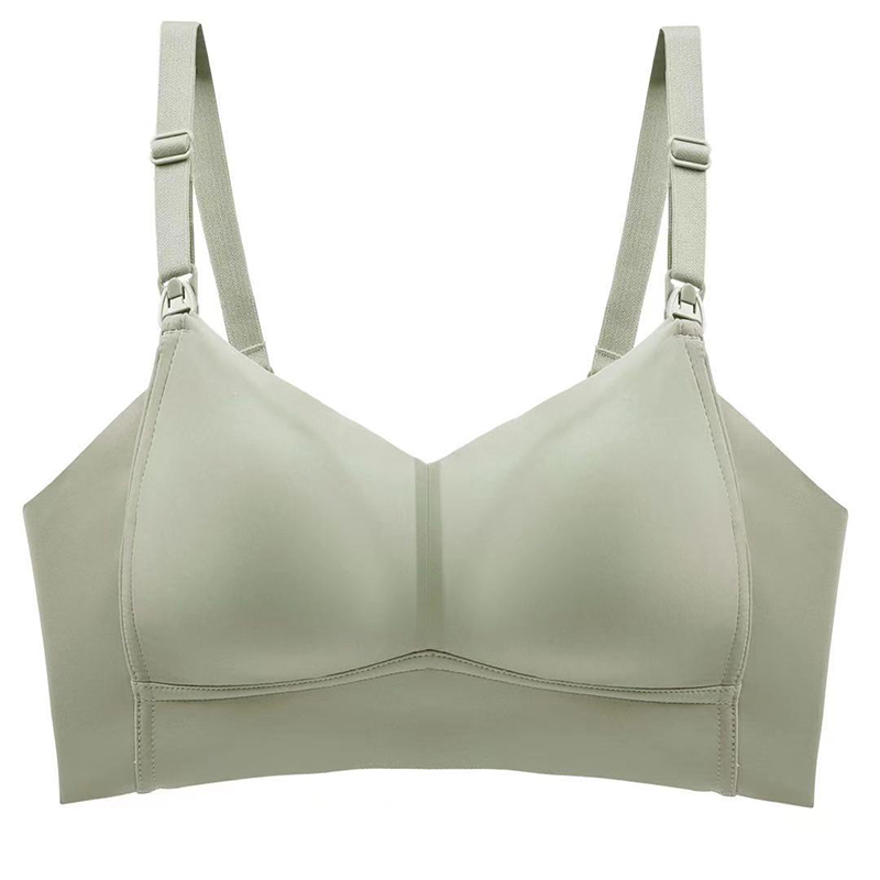 2021New anti-sagging adjustable bras modal seamless bra comfortable push up wire free bra
