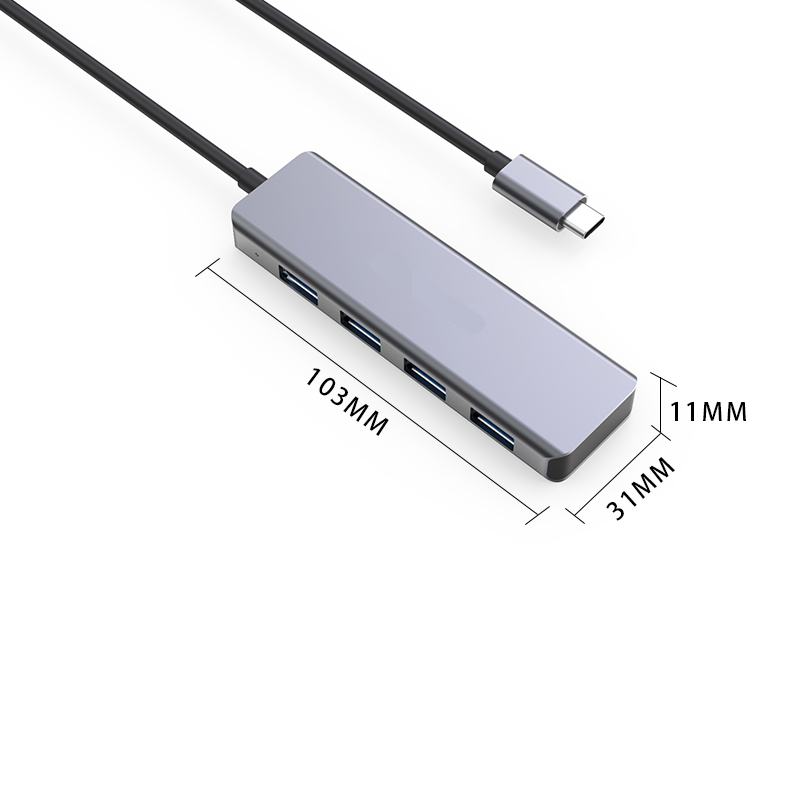 Оптовая продажа, акция, питание от usb 3,0, Лучший usb c 2021, usb 4 порта