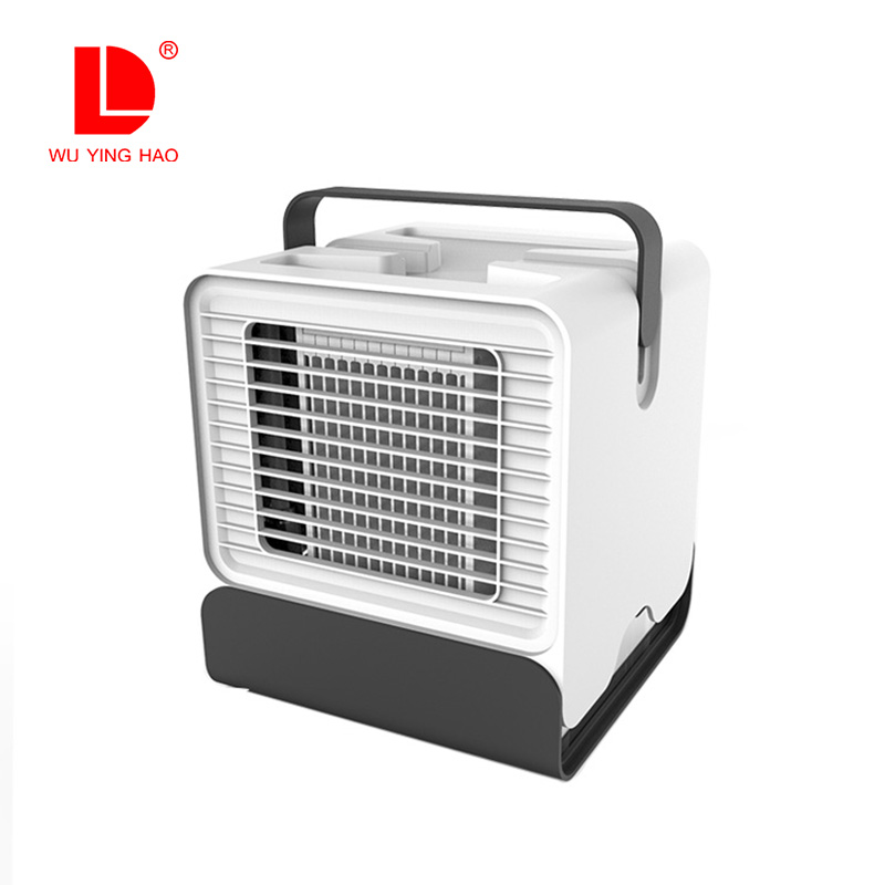 Portable Air Conditioner, Anti-Leak Personal Mini Air Conditioner Fan, Rechargeable USB Evaporative Air Cooler
