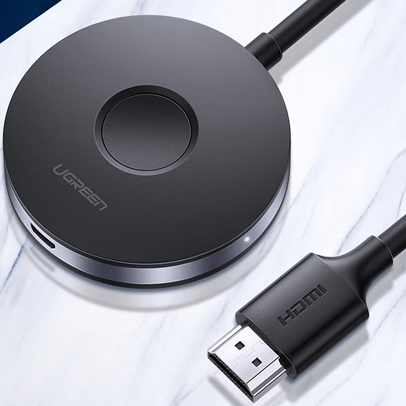 Ugreen 4K 1080P 5G Мобильный экран литой зеркальный HD Беспроводной Wi-Fi дисплей адаптер приемник для iPhone Mac iOS Android к телевизору