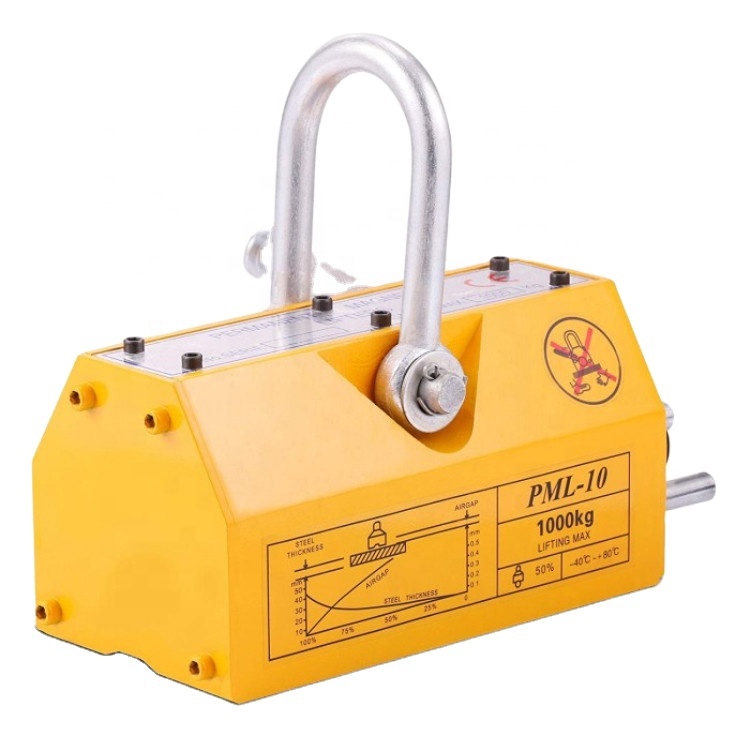 Permanent 1000Kg Sheet Metal Magnet Lifter